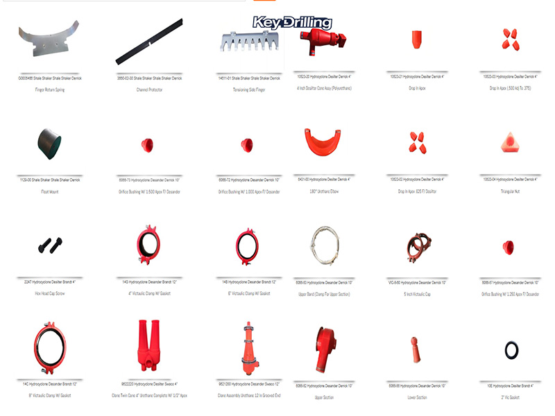 Shaker / Mud Ceaner Spare Parts